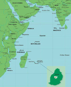 Маврикий карта